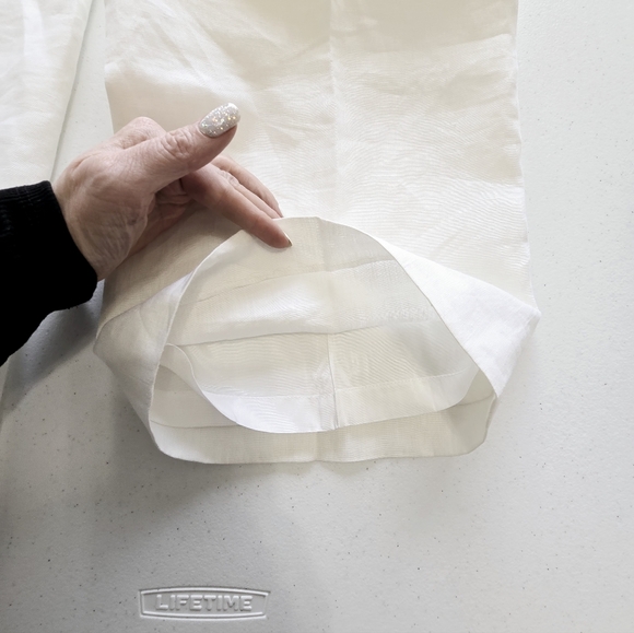 J. Crew 100% Linen Lined Ivort Straight-leg Pants Women's 2‎ Vacation Coastal - Picture 10 of 10